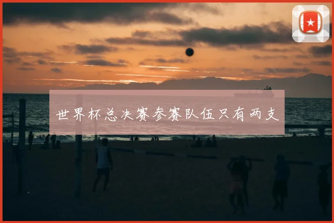 世界杯总决赛参赛队伍只有两支